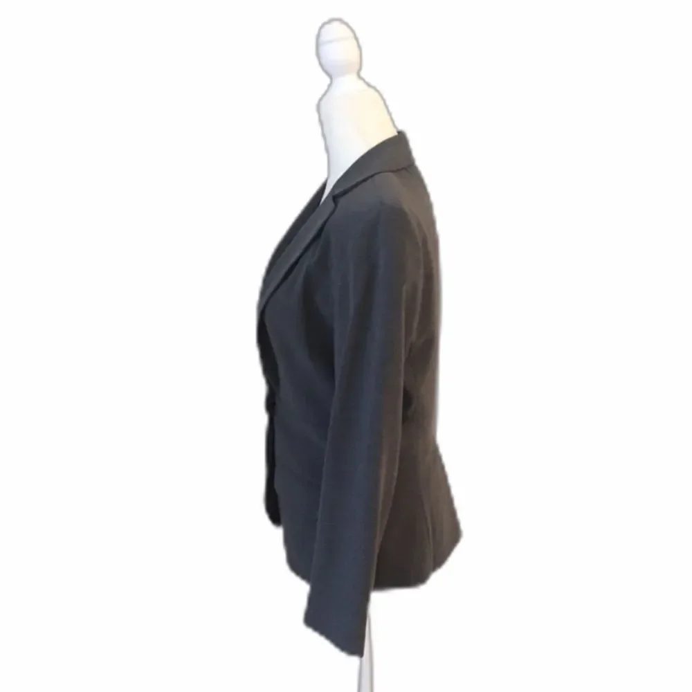 Max Studio Gray Button Blazer - Picture 5 of 8